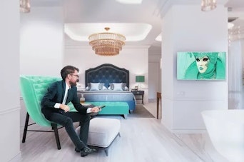 hospitality hotel room business mediasuite